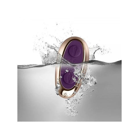 Rocks Off Petite Sensations Desire Remote Control Butt Plug Purple Vibrator - Butt Plugs