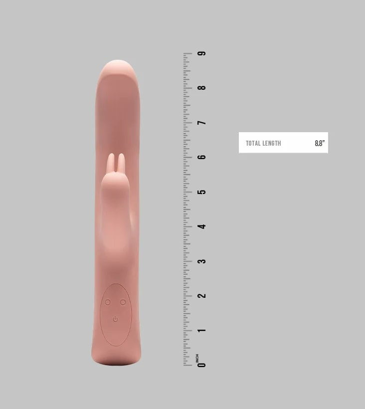Fleshlight Herspot Peony Bloom Multi Functions G Spot Rabbit Vibrator Dual Motor - - Rabbit Vibrators