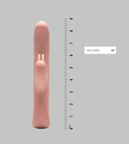 Fleshlight Herspot Peony Bloom Multi Functions G Spot Rabbit Vibrator Dual Motor - Rabbit Vibrators