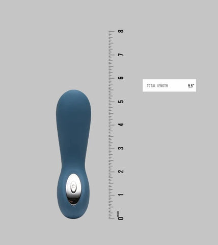 Fleshlight Herspot Jasmine Bloom Rechargeable G Spot Palm Vibrator Dual Use - G-Spot Vibrators