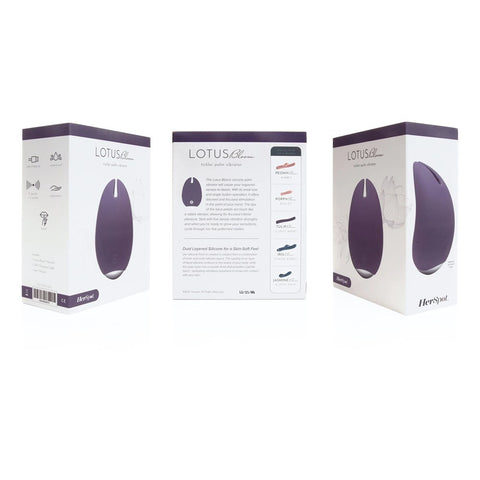 Fleshlight Herspot Lotus Bloom 5 Functions Palm Clitoral Vibrator Spongy Texture - Clit Ticklers and Pulsators