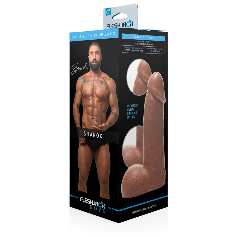 Fleshlight Fleshjack Boys Sharok Realistic Dildo with Anatomical Detail - - Realistic Dildos