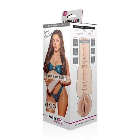 Fleshlight Girls Vanna Bardot Dopamine Realistic Mens Masturbator Premium Texture - Fleshlight Male Masturbators