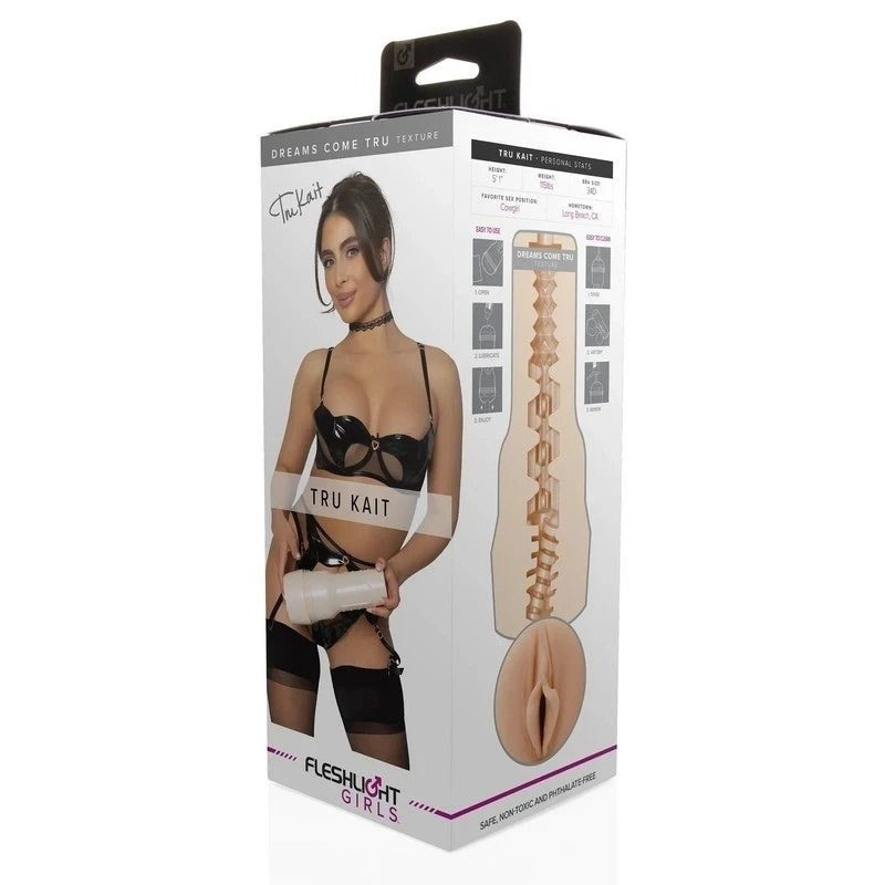 Fleshlight Girls Tru Kait Dreams Come Tru Realistic Male Masturbator Premium - - Fleshlight Male Masturbators