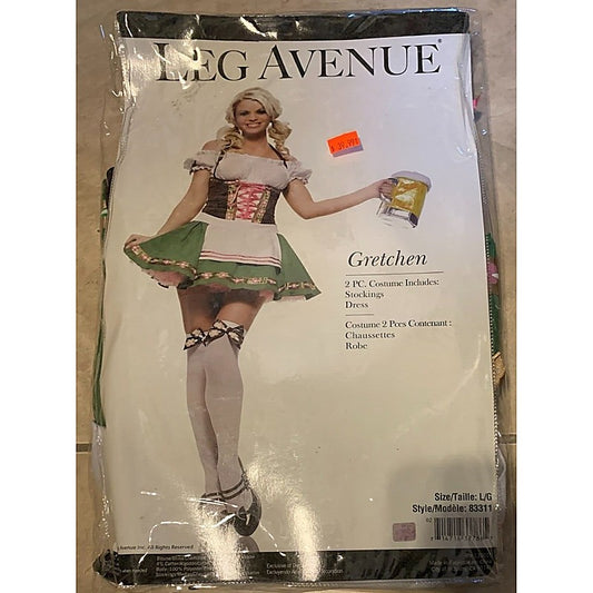 Gretchen Women's Sexy Dress Costume by Leg Avenue - Fancy Dress Ups