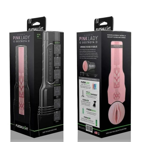 Fleshlight Pink Lady Range Slide On And Enjoy - Fleshlight Male Masturbators