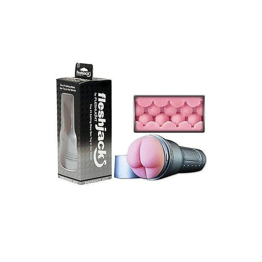 Fleshjack Pink Jackass Endurance Men's Masturbator - Fleshlight Male Masturbators