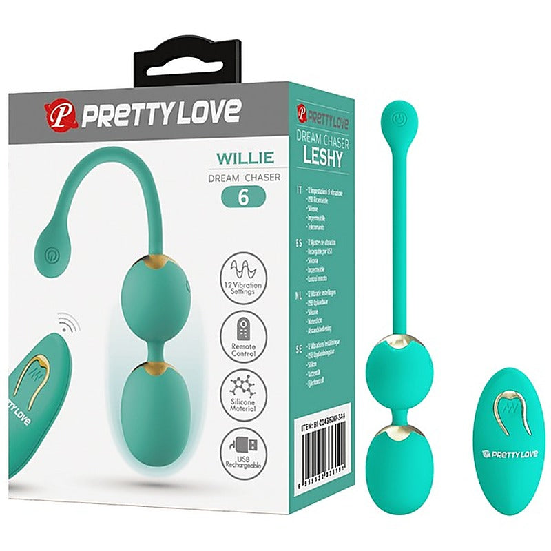 Rechargeable Wilie Dream Chaser Vibrating Love Eggs by Baile - Love Eggs and Kegel Exercisers