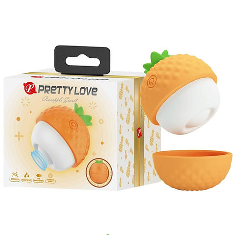 Baile Pretty Love Rechargeable Pineapple Secret Clitoral Vibrator Silicone - Clit Ticklers and Pulsators