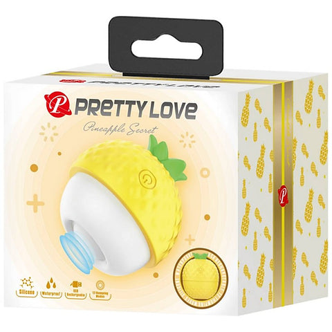 Baile Pretty Love Rechargeable Pineapple Secret Clitoral Vibrator Silicone - Clit Ticklers and Pulsators