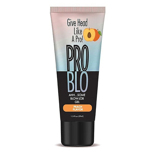 ProBlo Oral Pleasure Peach Flavoured Blowjob Gel - Massage Oils and Lubricants