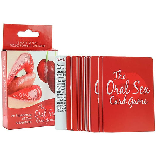 Oral Sex Card Game by Kheper Games - Sex Games, Coupons and Tricks
