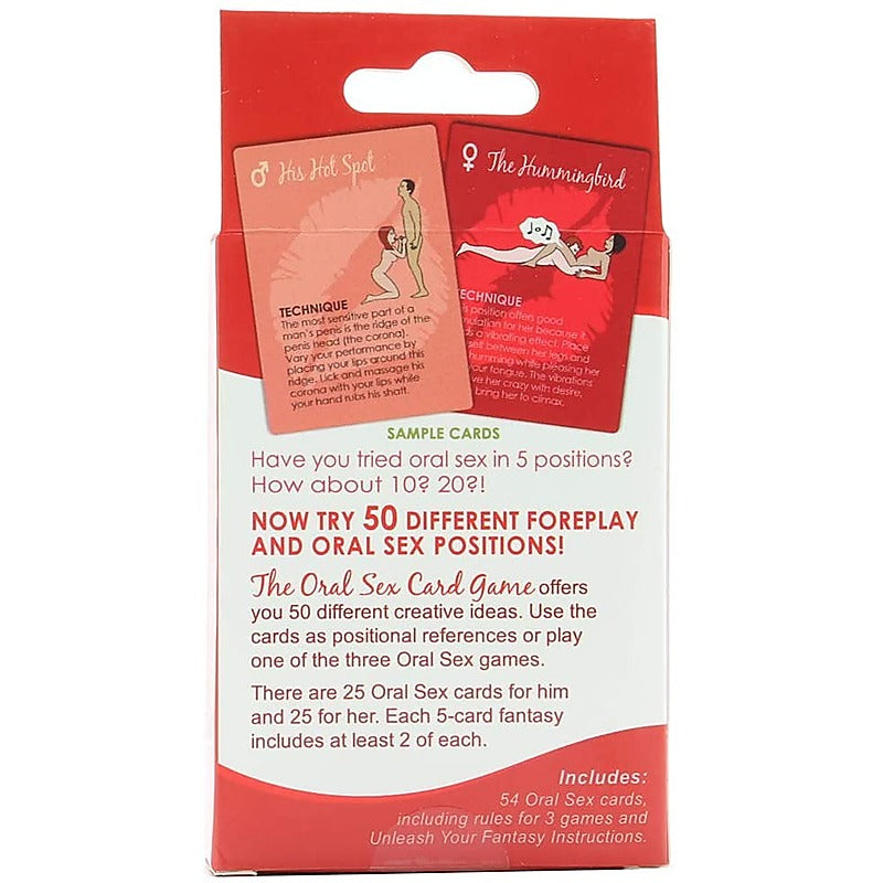 Oral Sex Adult Card Game by Kheper Games - Sex Games, Coupons and Tricks