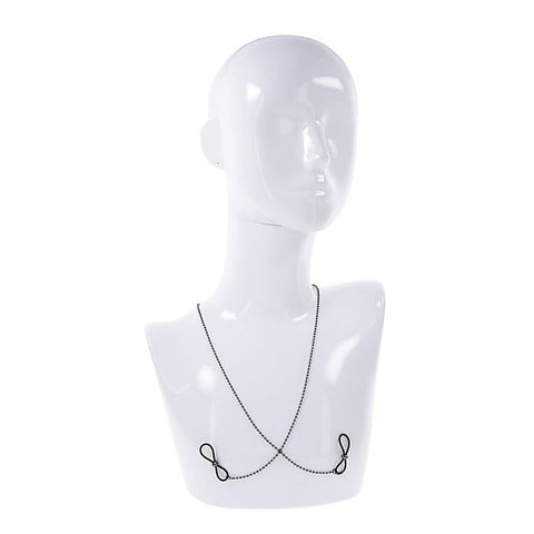 S&M Exs & Ohs Body Jewelry Metal Chain by Sportsheets - Collars and Leads
