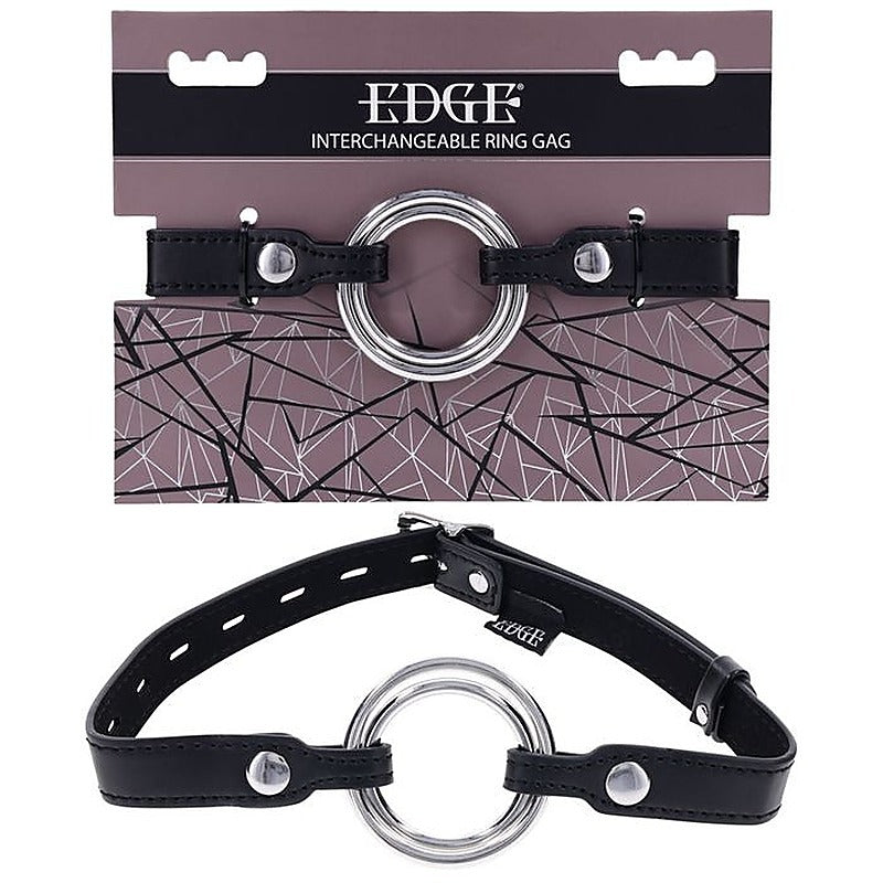 Interchangeable BDSM Play Mouth Gag Ring by Sportsheets - Bondage Gags and Bits