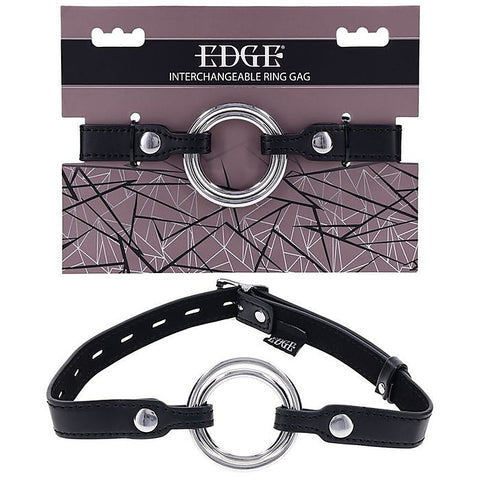 Interchangeable BDSM Play Mouth Gag Ring by Sportsheets - Bondage Gags and Bits