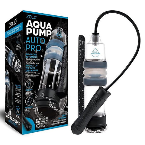 Zolo Aquapump Auto Pro Water Mens Penis Pump - Penis Pumps And Stretchers