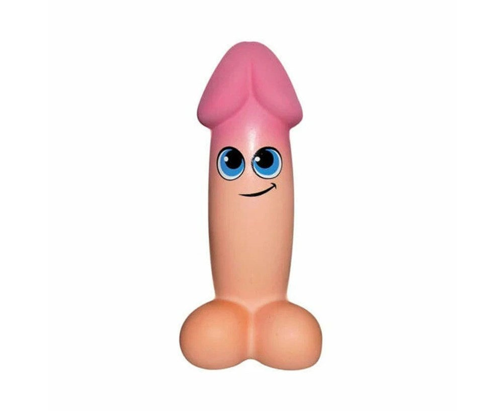 Kheper Games Novelty Dicky Squishy Stress Toy - Beige - Party Gifts and Novelties