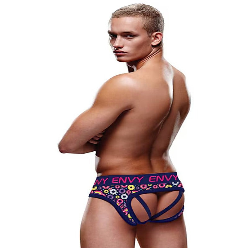 Unicorn and Donuts Bubble Butt Male Jock by Envy Menswear - Jocks and G-Strings