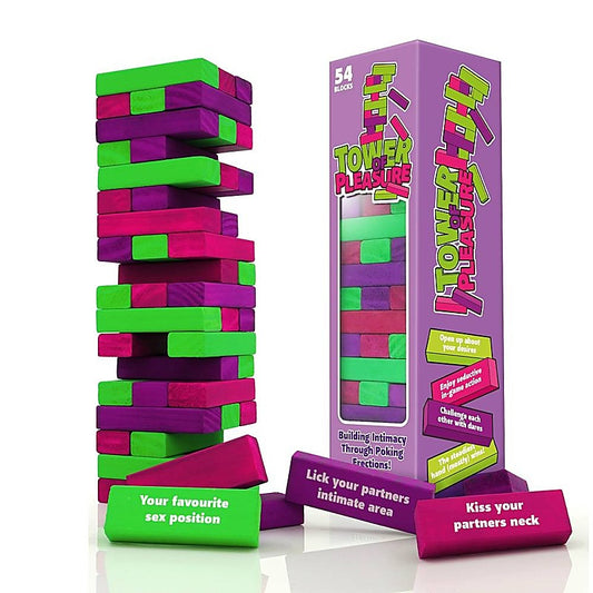 Play Wiv Me Tower of Pleasure Game by Creative Conceptions - Sex Games, Coupons and Tricks