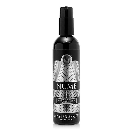 Numb Desensitizing Water Based Lubricant with Lidocaine - Water Based Lubes