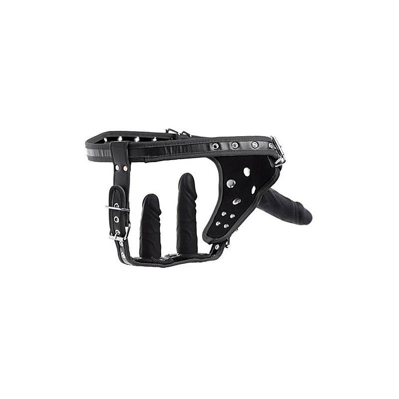 Strict Double Penetration Strap On Harness by XR Brands - Strap On Sextoys