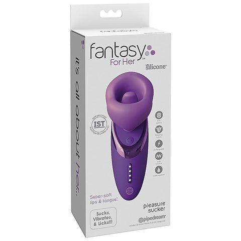 Fantasy for Her Pleasure Sucker Clitoral Vibrator - Clit Ticklers and Pulsators