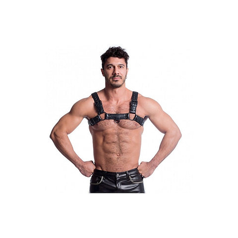Vegan Bulldog BDSM Play Harness by Sport Fucker - Cuffs And Restraints