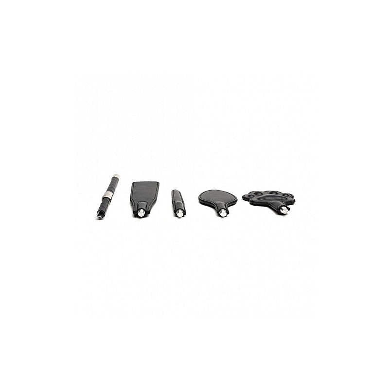 4 Piece Vegan Interchangeable Tip BDSM Crop by Sport Fucker - Whips And Crops