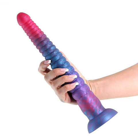 Colours Stacked 12 Inch Silicone Dildo by NS Novelties - Realistic Dildos