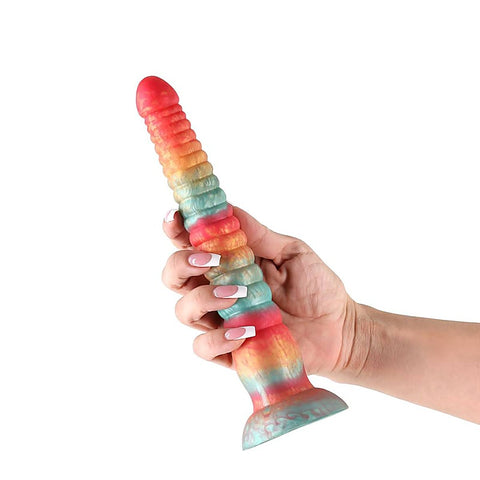 Colours Stacked 9 Inch Realistic Dildo by NS Novelties - Realistic Dildos