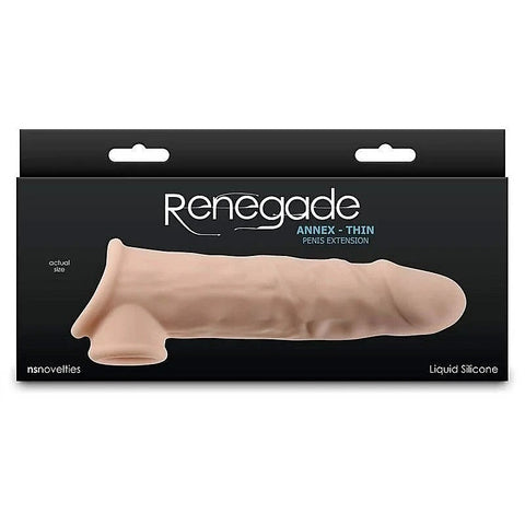 Renegade Annex Thin Realistic Penis Sleeve by NS Novelties - Penis Sleeves and Extenders