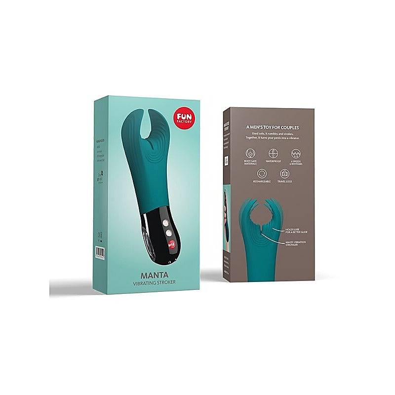 Manta Vibrating Stroker by Fun Factory - Masturbators and Strokers