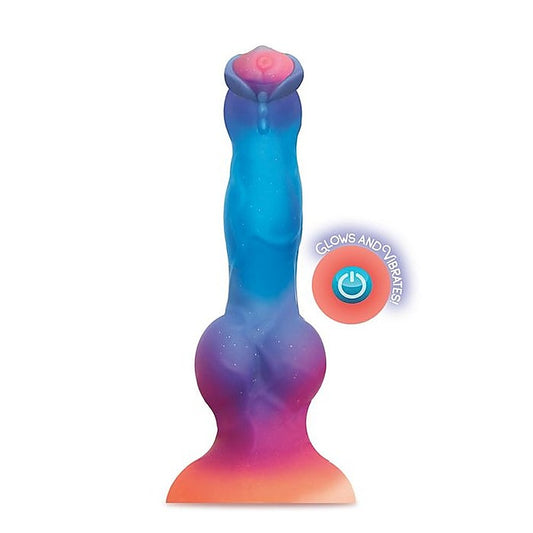 Alien Nation Glo Spot Vibrating Fantasy Dong by Icon Brands - Vibrating Dildos