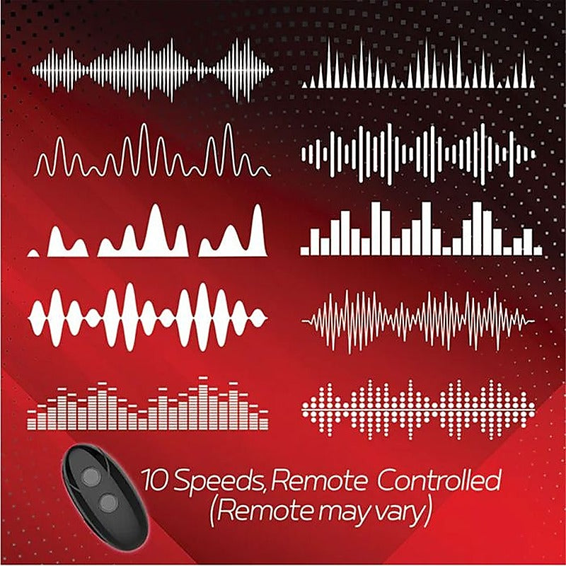 Red Dot V2 Vibrating Cock and Ball Ring by Icon Brands - Vibrating Cock Rings