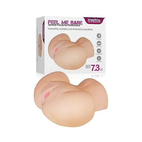 Feel Me Bare Perfect Pussy & Ass Masturbator by Lovetoy - Masturbators and Strokers