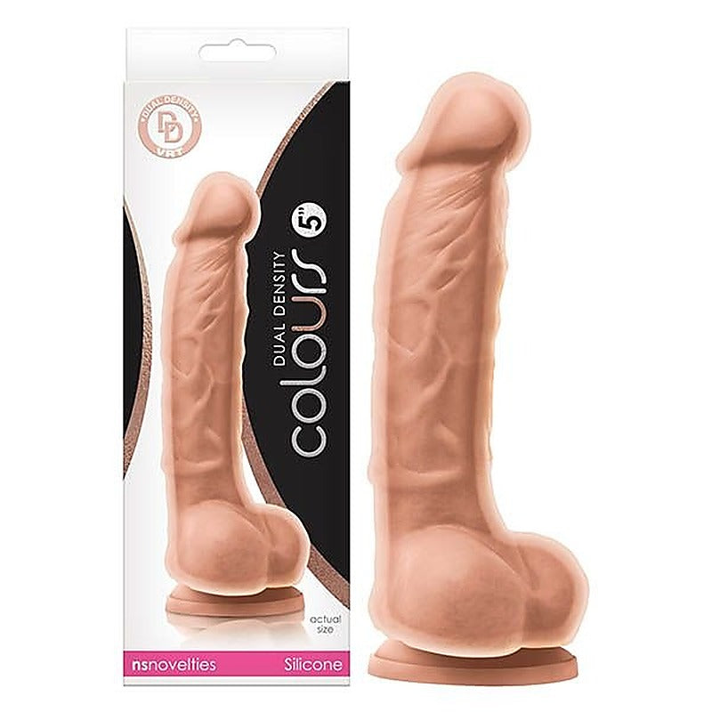 Colours Dual Density Realistic Dong 5 Inch by NS Novelties - Realistic Dildos