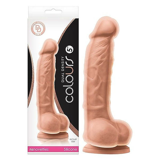 Colours Dual Density Realistic Dong 5 Inch by NS Novelties - Realistic Dildos