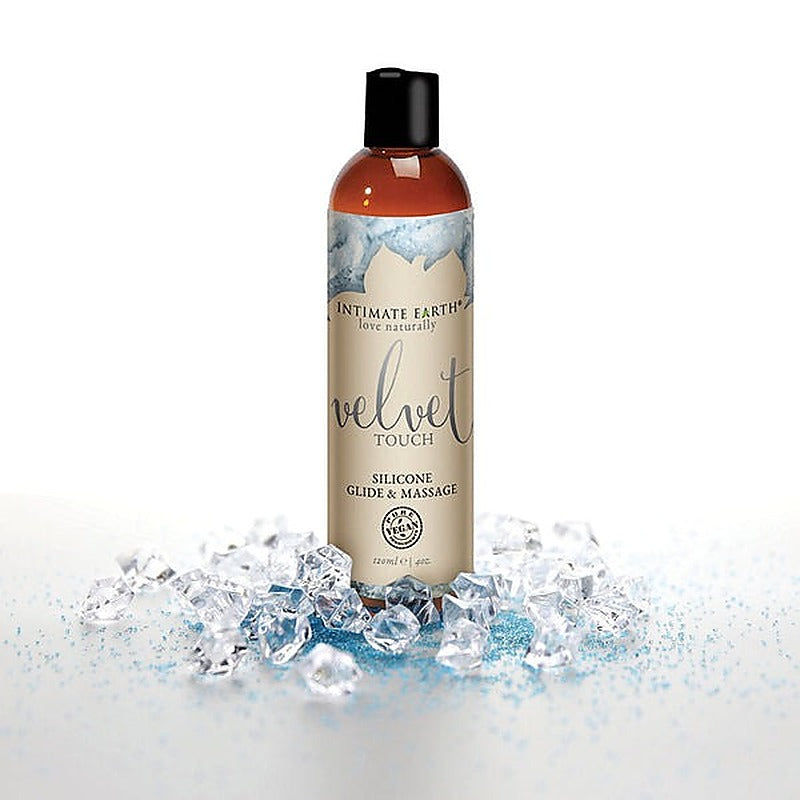 Intimate Earth Velvet Touch Silicone Glide and Massage 60ml Long Lasting Lube - Silicone Based Lubes