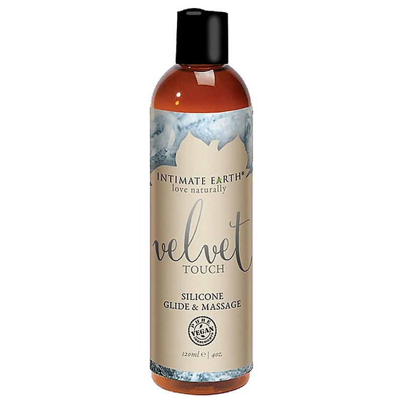 Intimate Earth Velvet Touch Silicone Glide and Massage 60ml Long Lasting Lube - Silicone Based Lubes