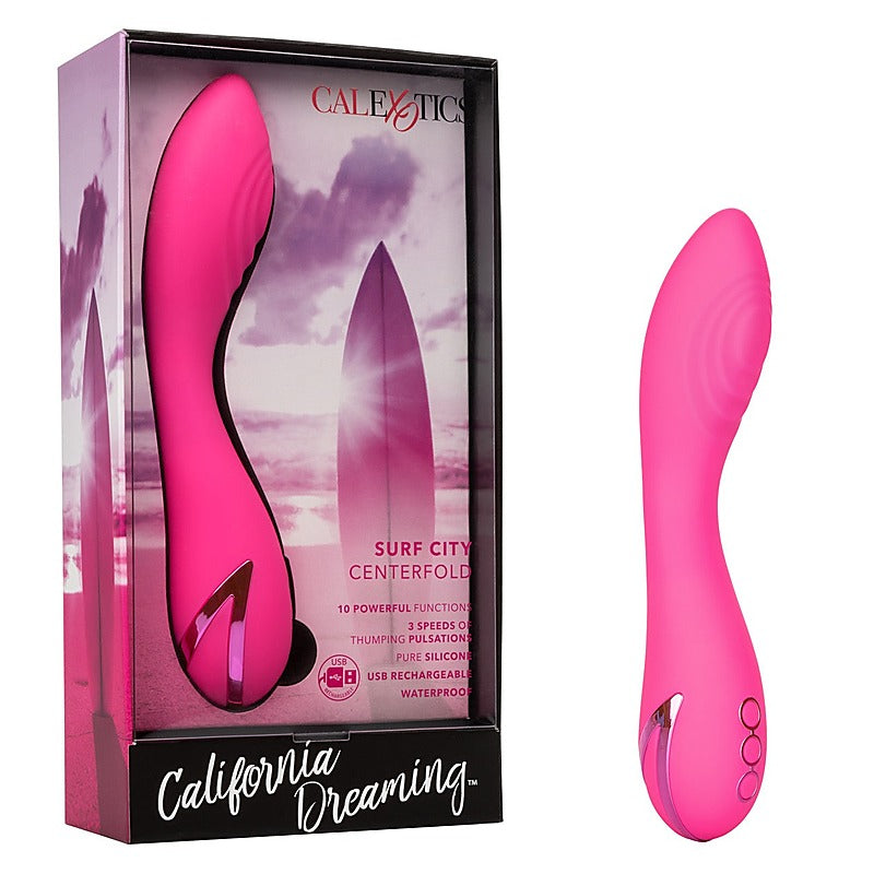 Surf City Centerfold G Spot Vibrator by California Exotics - G-Spot Vibrators
