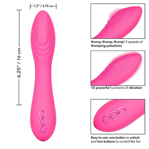 Surf City Centerfold G Spot Vibrator by California Exotics - G-Spot Vibrators