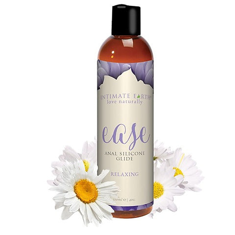 Intimate Earth Ease Relaxing Bisabolol Anal Silicone 120ml Premium Lubricant - Anal Lubes