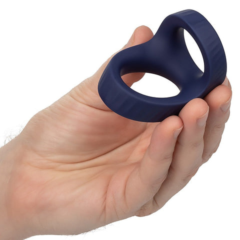Viceroy Max Dual Men's Cock Ring by California Exotics - Stretchy Cock Rings