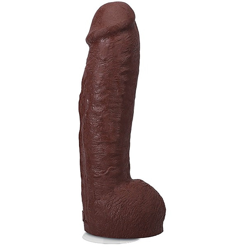 Hung 12 Inch Ultraskyn Realistic Cock With Balls - Realistic Dildos