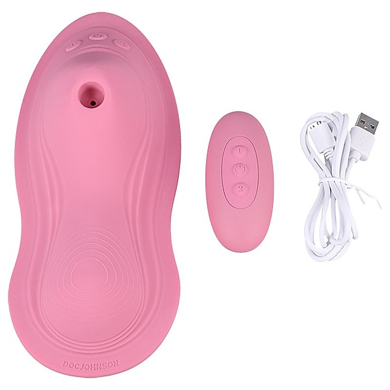 iRide Pleasure Seat Suck Grinder by Doc Johnson - Remote Control Vibrators