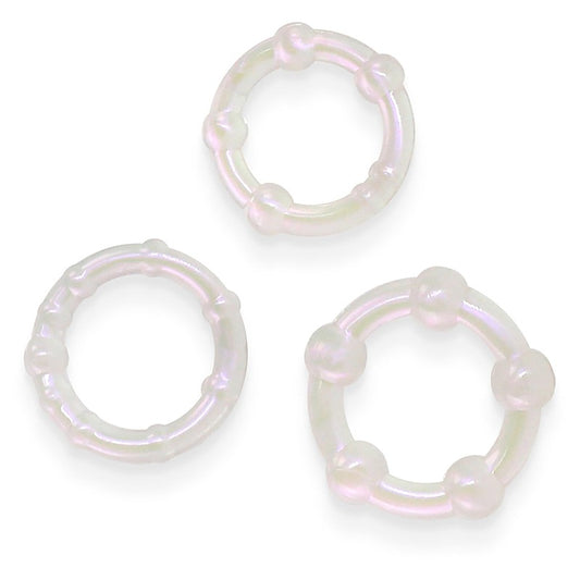 Fantasia Intensity Stretchy Cock Rings by NS Novelties - Cock Ring Sets