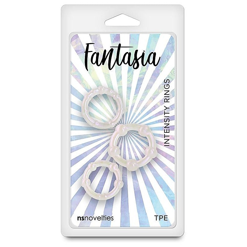 Fantasia Intensity Stretchy Cock Rings by NS Novelties - Cock Ring Sets