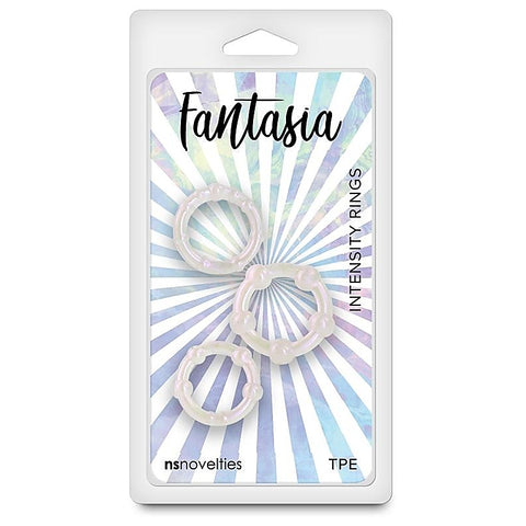 Fantasia Intensity Stretchy Cock Rings by NS Novelties - Cock Ring Sets