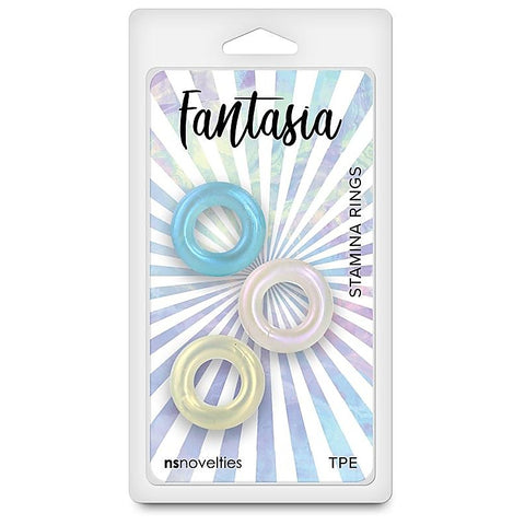 Fantasia Stamina Cock Rings Set by NS Novelties - Cock Ring Sets